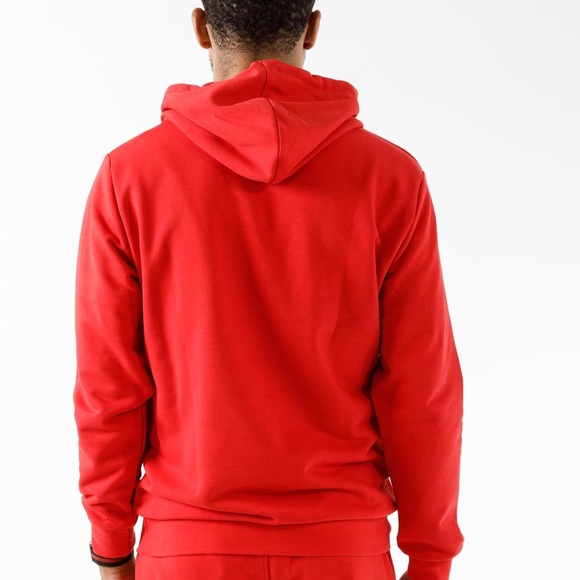 Kappa Long Sleeve Large Front Pocket Drawstring Hoodie w/Large Logo at Font-XXL - Picture 6 of 12